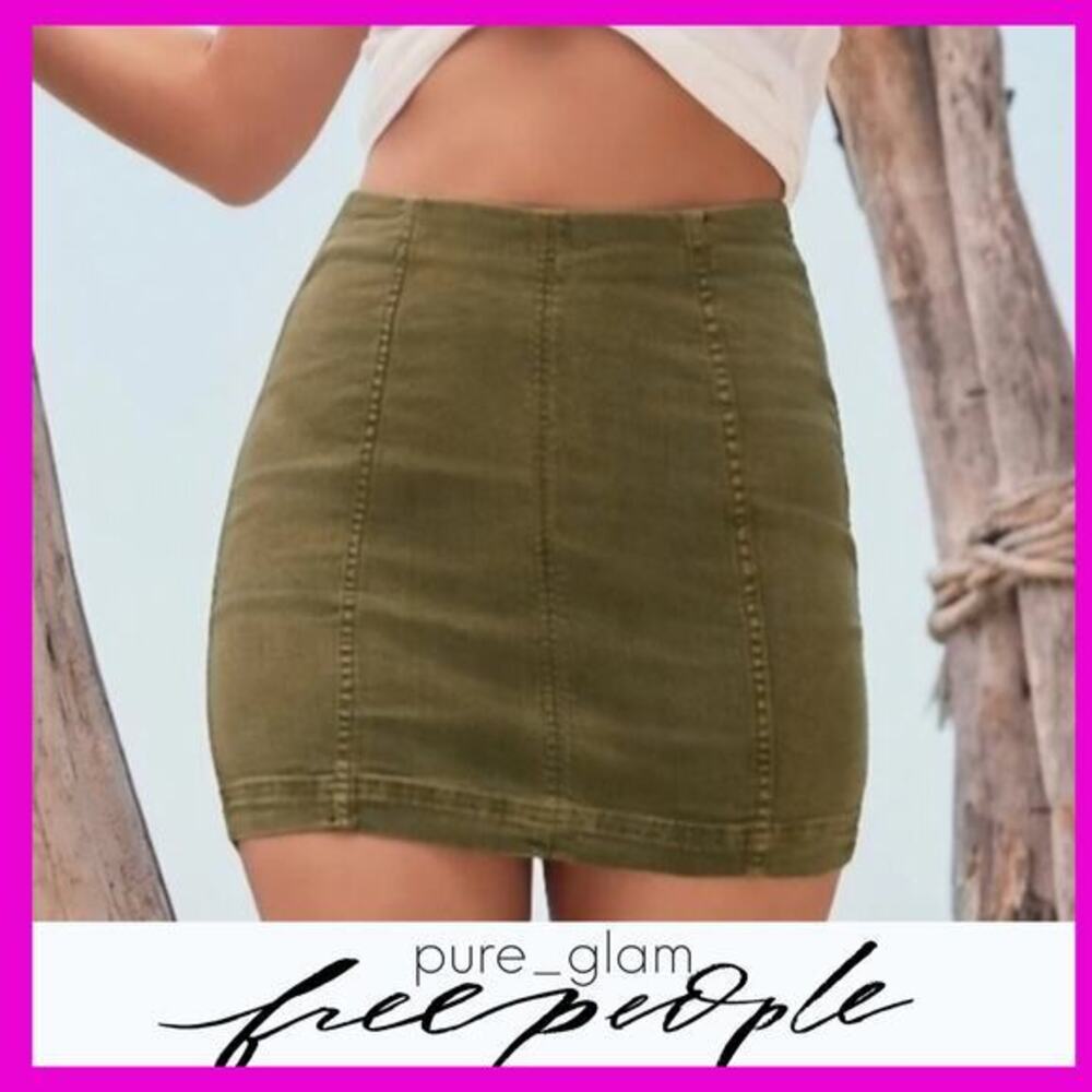 Free People mini skirt